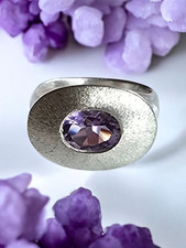 Schöner damenring amethyst gebraucht kaufen  Reinbek