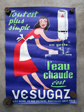 Affiche publicitaire originale d'occasion  Saint-Marcellin