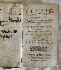 Diario spirituale detti usato  Foligno