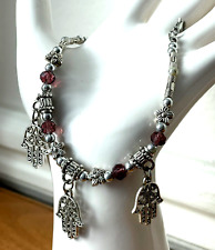 Magnifique bracelet argenté d'occasion  Paris XV