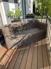 Rattan couch garten gebraucht kaufen  Potsdam