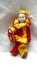 Porcelain clown bendable for sale  LONDON