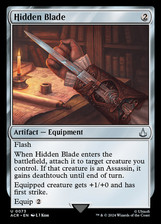 Mtg hidden blade for sale  SHEFFIELD