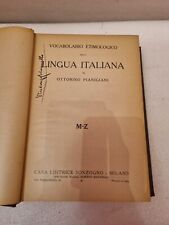 Vocabolario etimologico della usato  Volpeglino