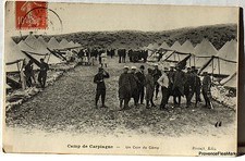 Cpa postcard camp d'occasion  Venelles