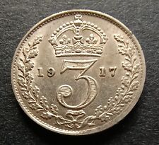 1917 threepence king for sale  NAIRN
