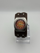 Relógio de pulso masculino quartzo analógico aço inoxidável/couro raro FOSSIL JR-8482, usado comprar usado  Enviando para Brazil