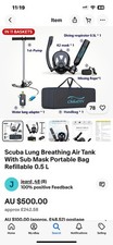 Scuba diving kit for sale  COWDENBEATH