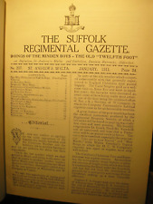 Suffolk regiment journal for sale  SOUTHEND-ON-SEA