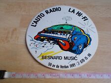 Autocollant auto radio d'occasion  Toulon-