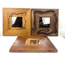 Vintage wooden mirrors for sale  OBAN