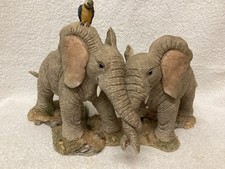 Elephants figurine tuskers for sale  CRANLEIGH