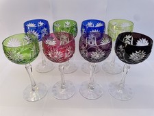 Set bohemian cut for sale  BRIGHOUSE