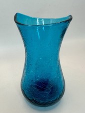 Blue crackle glass for sale  Huntington