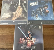 STAR WARS TRILOGY Laserdisc LD Amazing Condition Used CBS/FOX 1130-80 1425-80  comprar usado  Enviando para Brazil