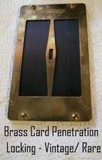 Brass card penetration for sale  Hancock