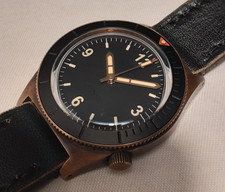 GSD-5A MOLDURA BRONZE 300M MERGULHADOR, AUTOMÁTICO SUÍÇO, MOSTRADOR PRETO, 42 MM, ALÇA EXTRA comprar usado  Enviando para Brazil