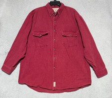 CAMISAS GRANDES vintage Abercrombie & Fitch originais autênticas denim vermelho masculino GG comprar usado  Enviando para Brazil