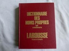 Dictionnaire noms propres d'occasion  Bruay-sur-l'Escaut