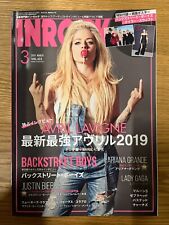 INROCK March 2019 Vol.423 | AVRIL LAVIGNE | Maroon5, zebrahead, usado comprar usado  Enviando para Brazil
