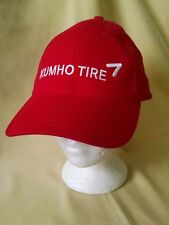 KUMHO CHAPÉU PNEU VERMELHO BORDADO LETRAS ADJ STRAPBACK USADO ESTILO INVERNO ALGODÃO. comprar usado  Enviando para Brazil