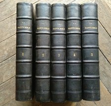 Sainte bible volumes d'occasion  Lyon V