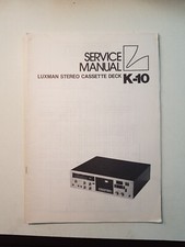 Luxman k10 manual usato  Napoli