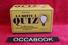 Boîte quiz david d'occasion  Montpellier-