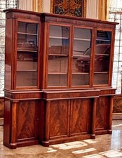 19thc breakfront library for sale  SAWBRIDGEWORTH