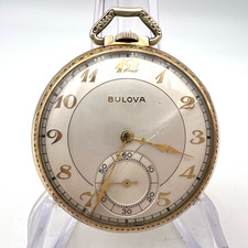 Bulova 17am pocket for sale  Saint Augustine