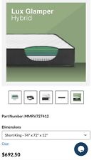 Medmattress glamper hybrid for sale  Cleveland