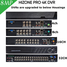 Cctv Dvr Gravador De Smart 4 8 16 Canais AHD 1080P 5MP Video Hd Vga Hdmi Bnc Uk comprar usado  Enviando para Brazil