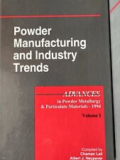 Powder Manufacturing And Industry Trends , Appl. 1994 Vol. 1 Pease segunda mano  Embacar hacia Mexico