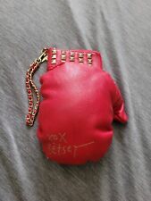 LUVA DE BOXE VERMELHA MUITO RARA BETSEY JOHNSON bolsa de pulso bolsa com zíper alça removível comprar usado  Enviando para Brazil