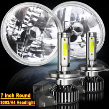 Usado, Par de Faróis de Led Redondos 7" para Chevy 1961-74 C10 Pickup/ 1967-81 Camaro Trucks comprar usado  Enviando para Brazil