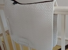 White dressage numnah for sale  AMMANFORD