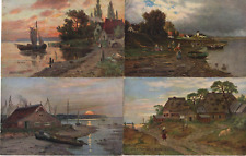 Vintage postcards coastal for sale  HALIFAX