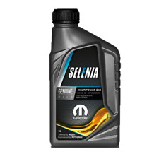 Olio motore selenia usato  Valva