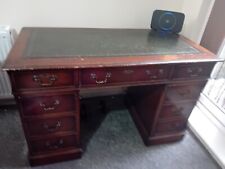 Mahogany genuine leather for sale  BOLTON