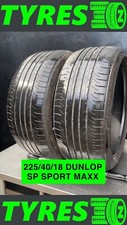 225 dunlop sport for sale  BIRMINGHAM