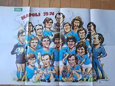 Poster napoli 1975 usato  Vigonovo