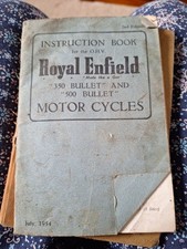 Instruction book ohv for sale  NOTTINGHAM