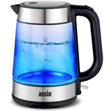 Glas wasserkocher liter gebraucht kaufen  Eggenstein-Leopoldshafen