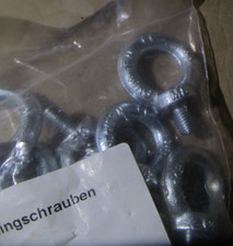 10stück packung ringschrauben gebraucht kaufen  Lotte
