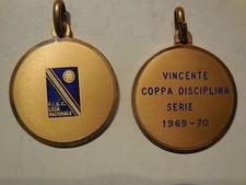 Medaglia calcio figc usato  Italia