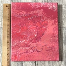 Ooak abstract pink for sale  Thaxton