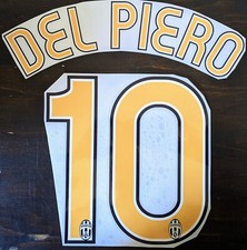 Kit / DEL PIERO #10 Juventus 2006 à 2008 Home - Away comprar usado  Enviando para Brazil