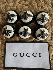 Gucci bee buttons for sale  PURFLEET-ON-THAMES
