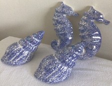 Vintage ceramic seahorses for sale  STAFFORD