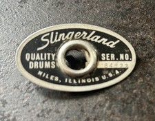 Slingerland drum badge for sale  SPENNYMOOR